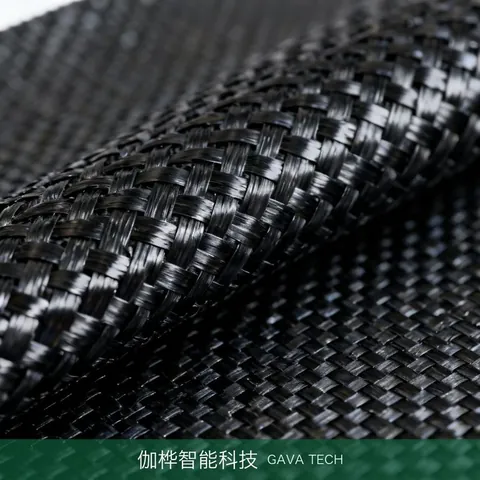 Carbon fibre felt texture